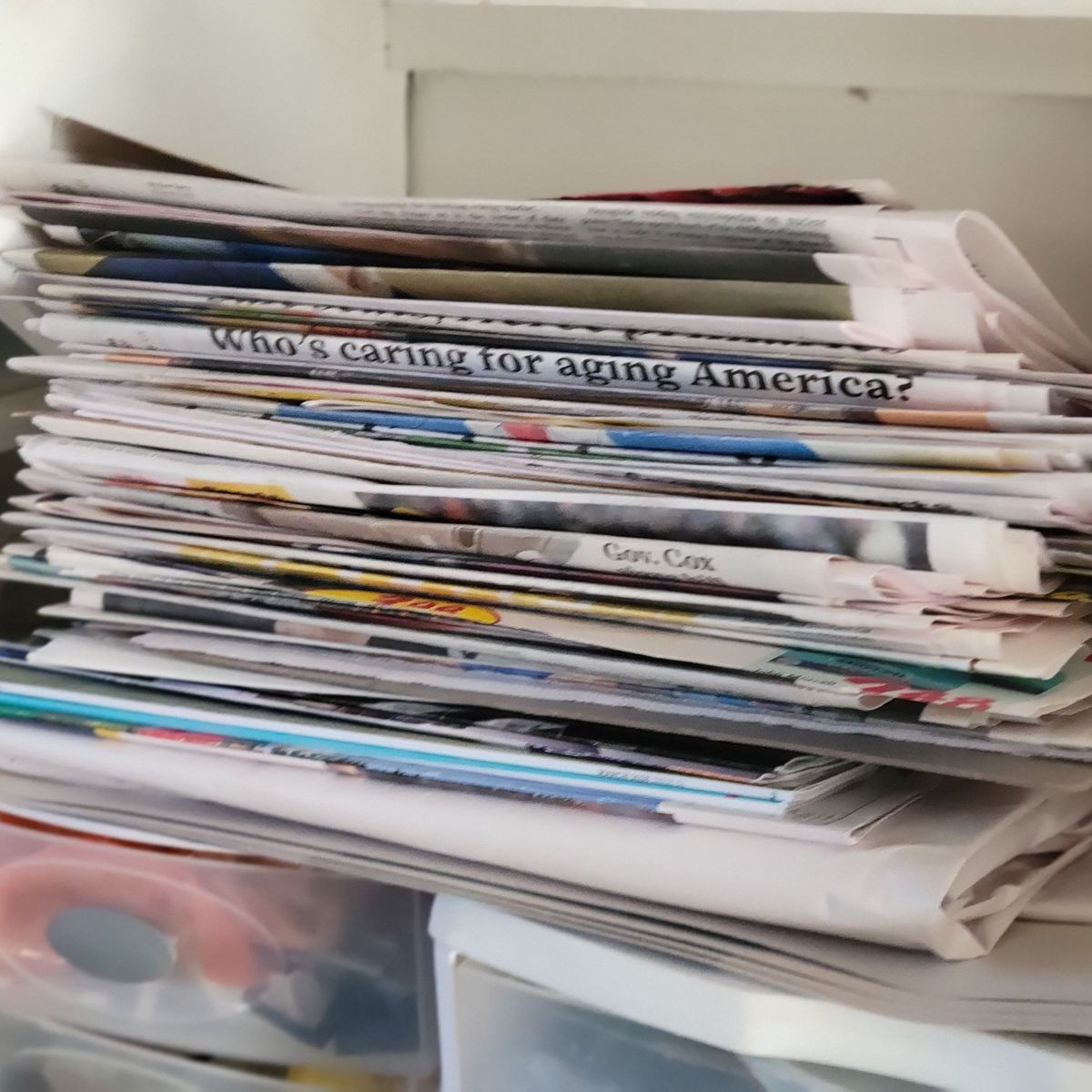 Stack of Newspapers