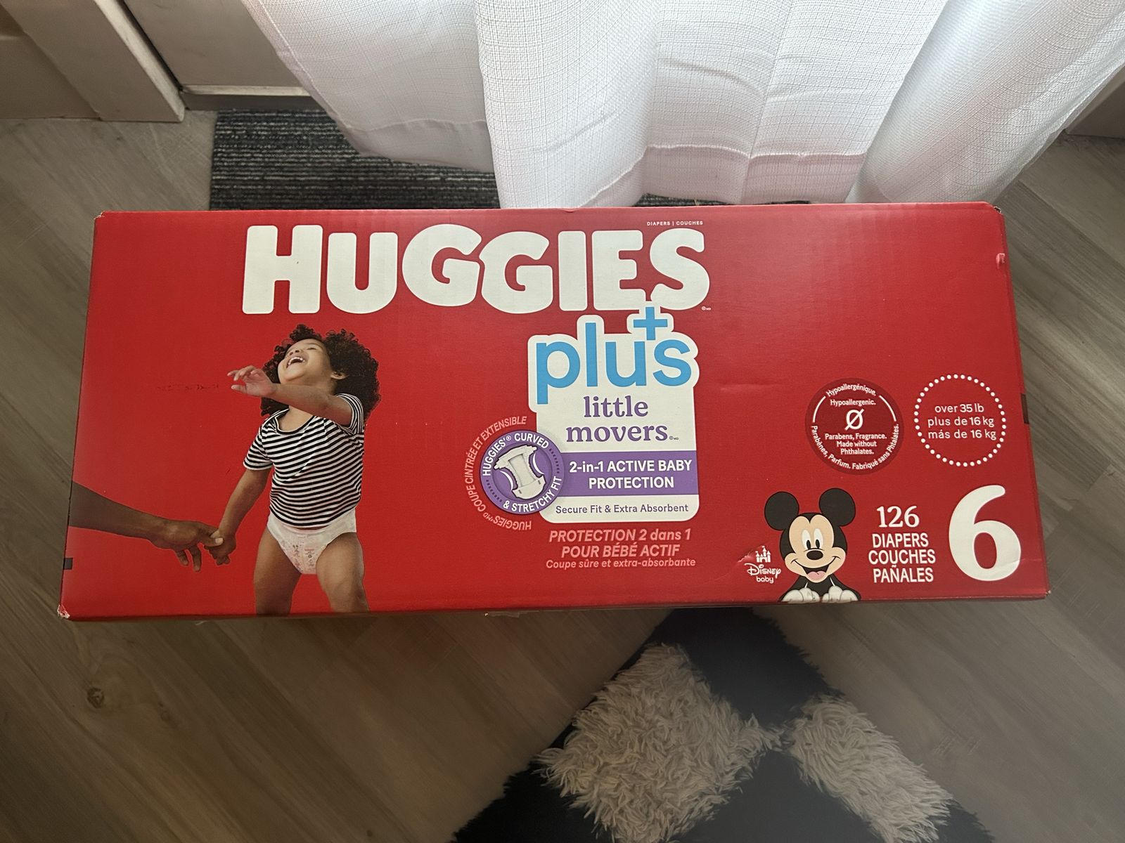 Huggies Plus Little Movers size 6