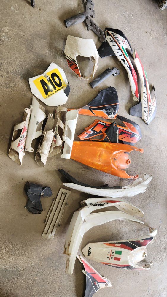 ktm plastics 2014 xc and others