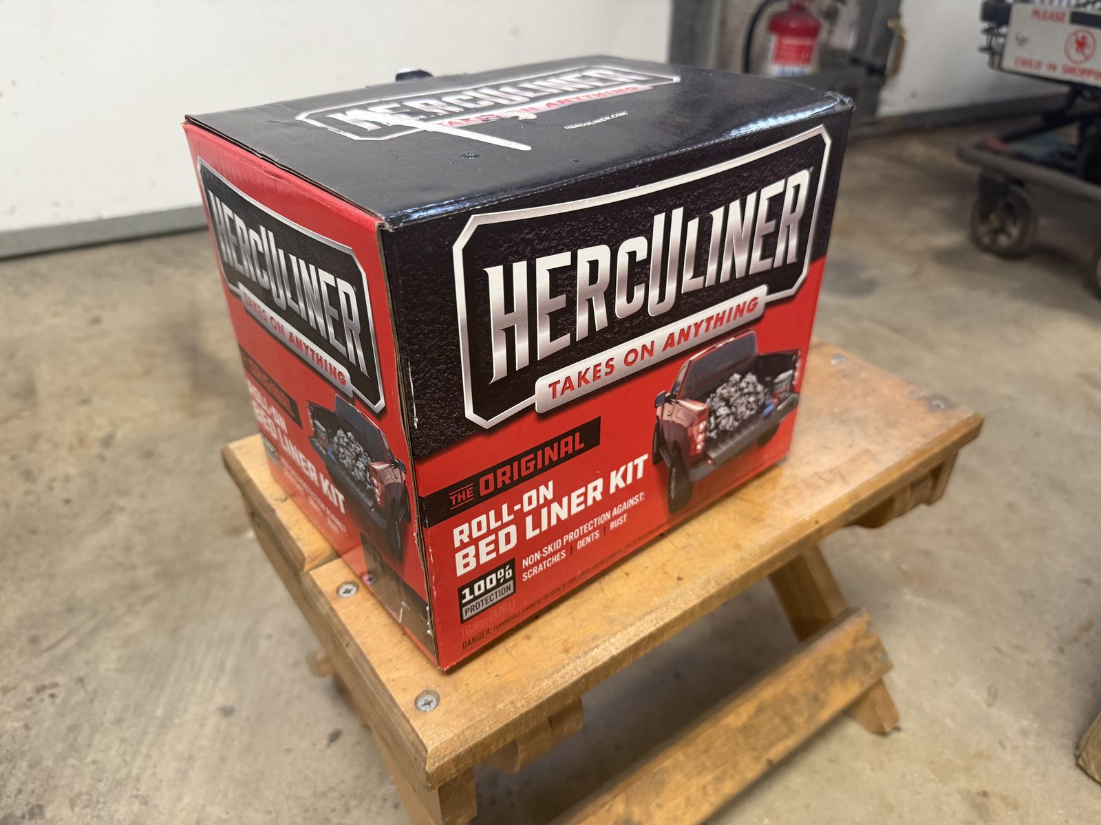 Herculiner kit.