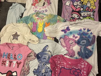 7-8 T shirts girls