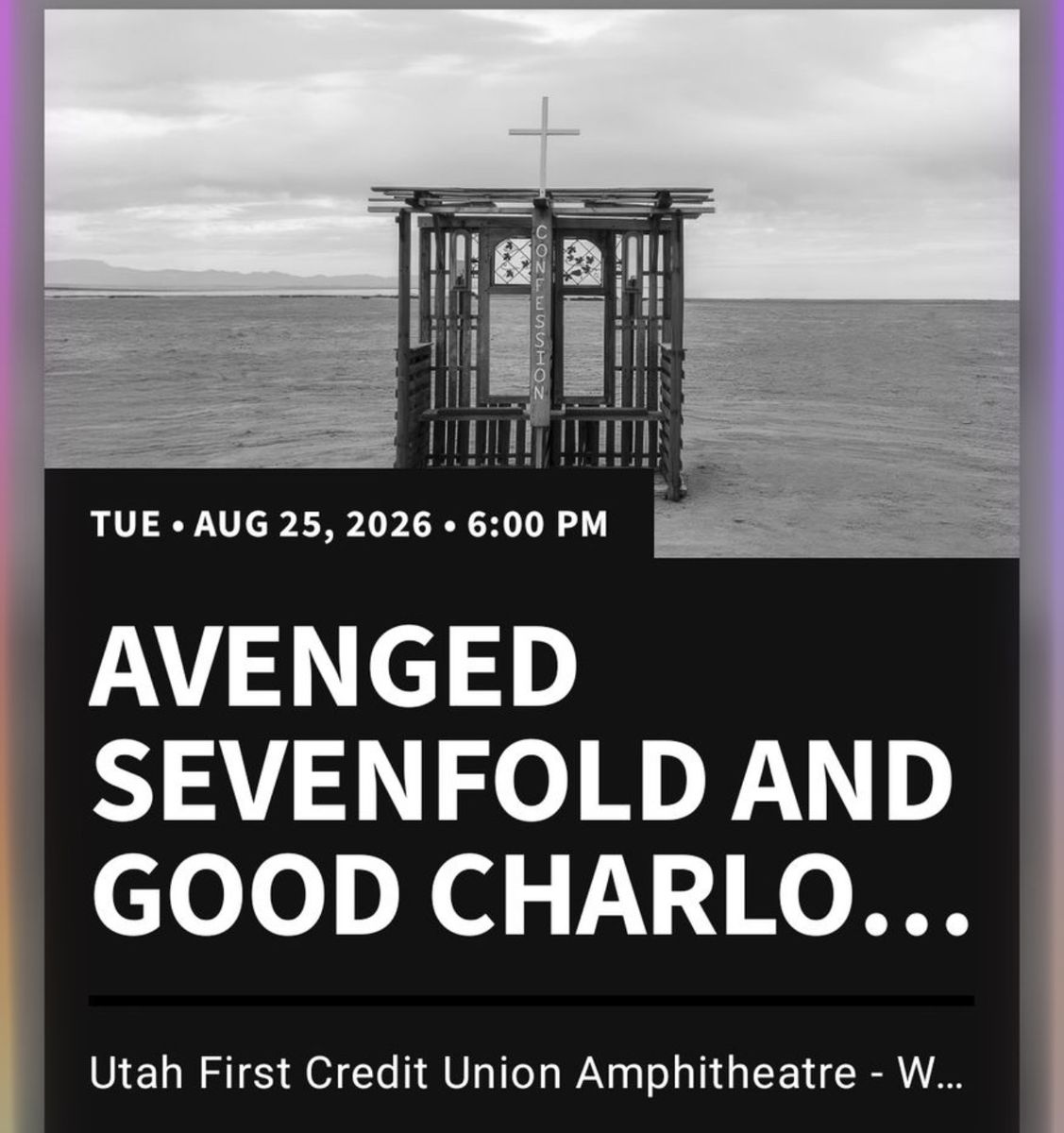 Avenged Sevenfold and Good Charlotte Tickets - Aug 25, 2026