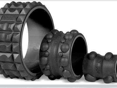 new Un Opened Box Chirp massaging wheel set Black