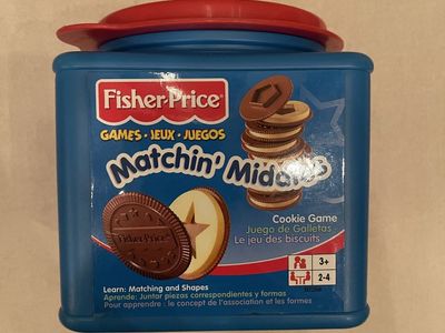 Vintage Fisher Price Matching Middles Game