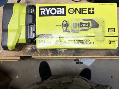New Ryobi Cut-out Tool / Battery And Charger