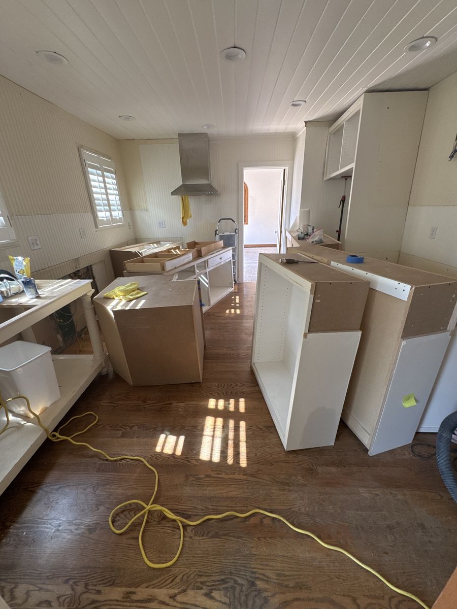 Kitchen cabinets
