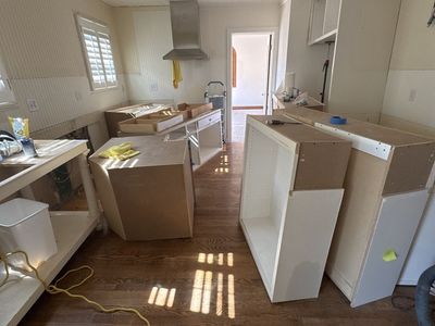 Kitchen cabinets