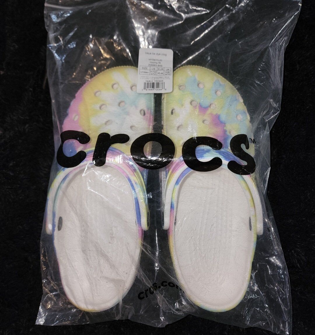 Crocs Unisex-Adult Baya Clog (Tie Dye)