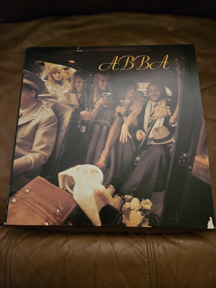 ABBA 1975 Self-Titled Vinyl Record LP Atlantic Records Stereo SD 18146