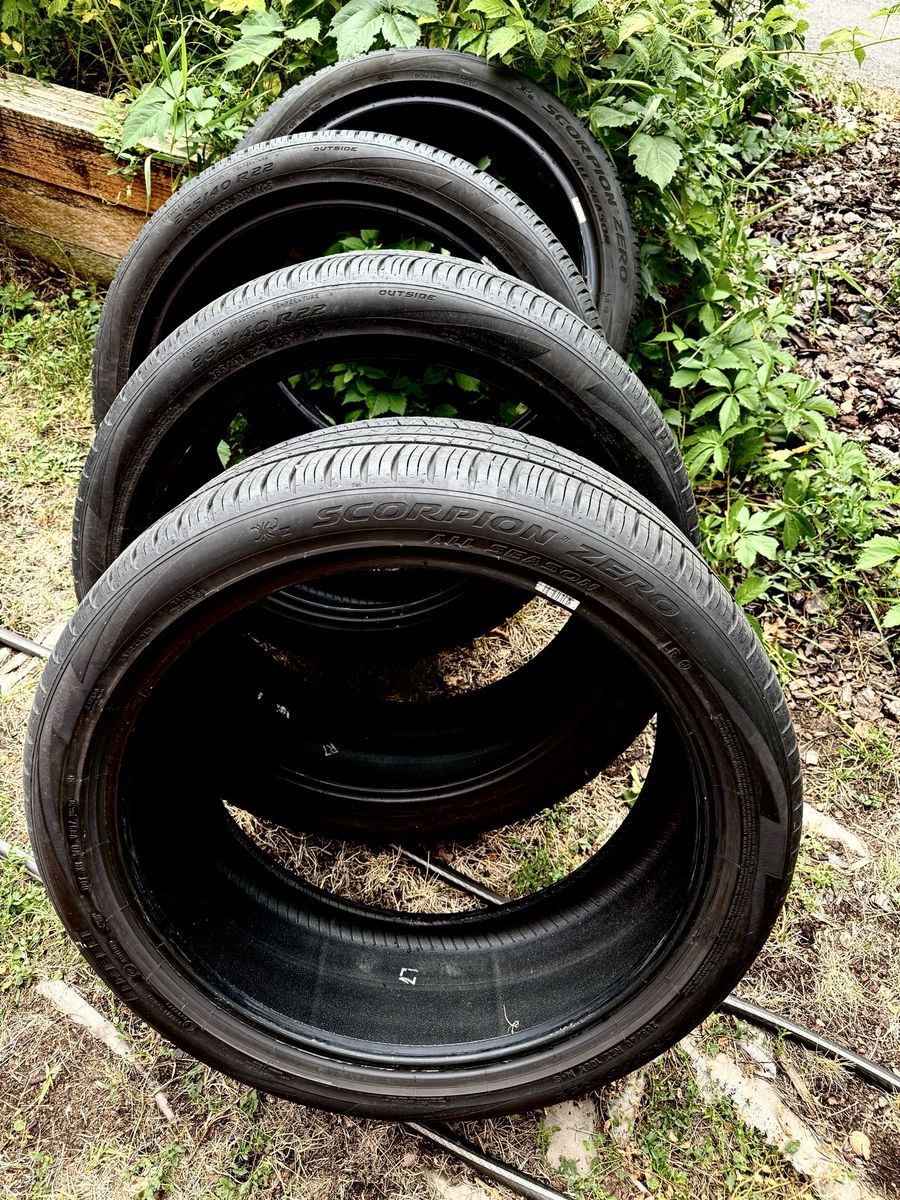 4 Pirelli Scorpion Zero All Season Tires 265/40 R22 