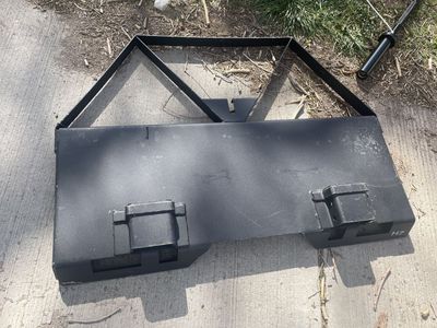 Skid Steer Quick Attach Plate