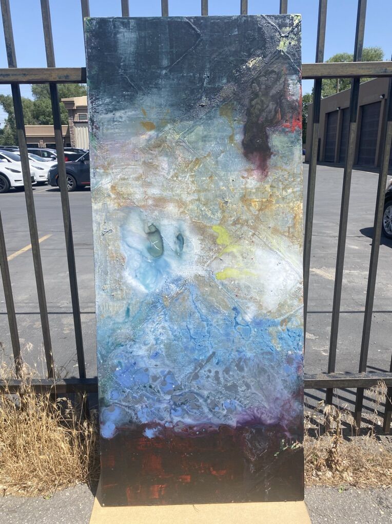 Large Original Brent Godfrey Painting Utah Artist