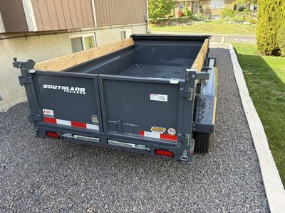 1/2 Ton Towable 5X10 Dump Trailer