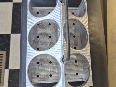 Coca-Cola 1950s Aluminum 6 pack bottle carrier