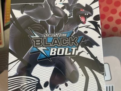Pokemon TCG Scarlet & Violet Black Bolt Booster Bundle (6 Packs) Factory Sealed New