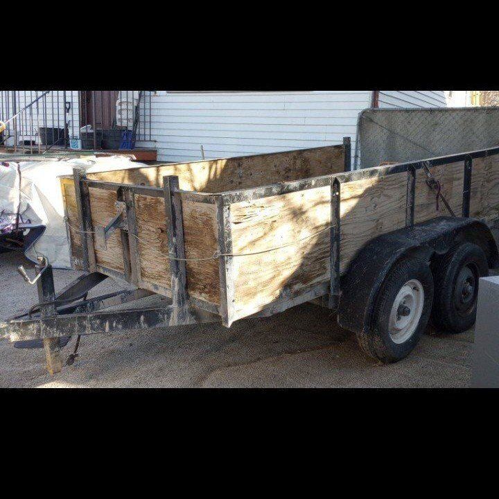 Tandem axle trailer