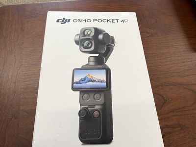 DJI Osmo Pocket 4P Vlog Combo Handheld Gimbal Camera BRAND NEW