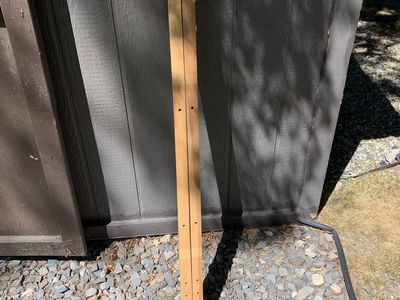 Wooden wheelbarrow handles