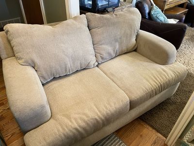 Plush Loveseat Couch