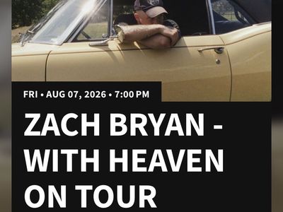 Zach Bryan - GA ticket