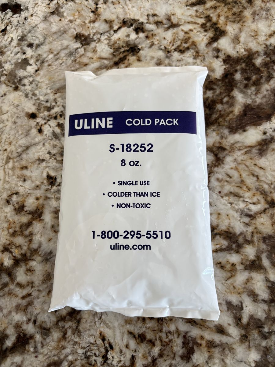 U-line Cold Packs 8 Oz. - 200 Count