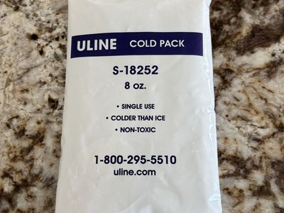 U-line Cold Packs 8 Oz. - 200 Count