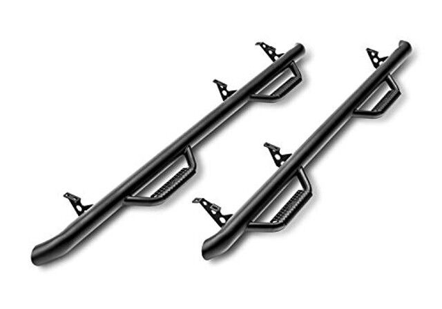 N-FAB Nerf Bars Side Step Running Boards 2019-2022 Dodge Ram 1500 Crew Cab Textured Black N Fab D1980CC-TX