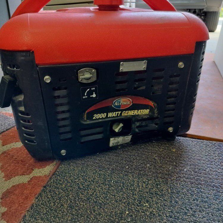 all-power 2000 watt generator