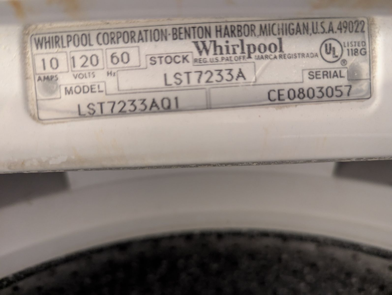 Washer/dryer set