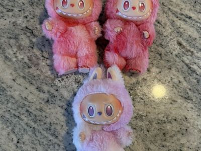 Popmart labubus (2 X Love And 1 X Luck)