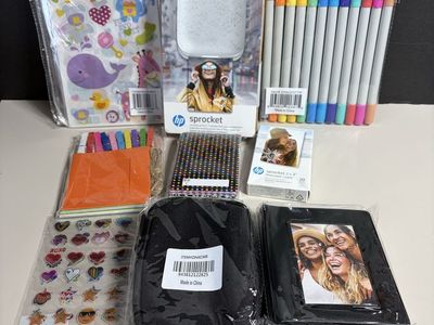 HP Sprocket 2x3 Instant Photo Printer Bundle