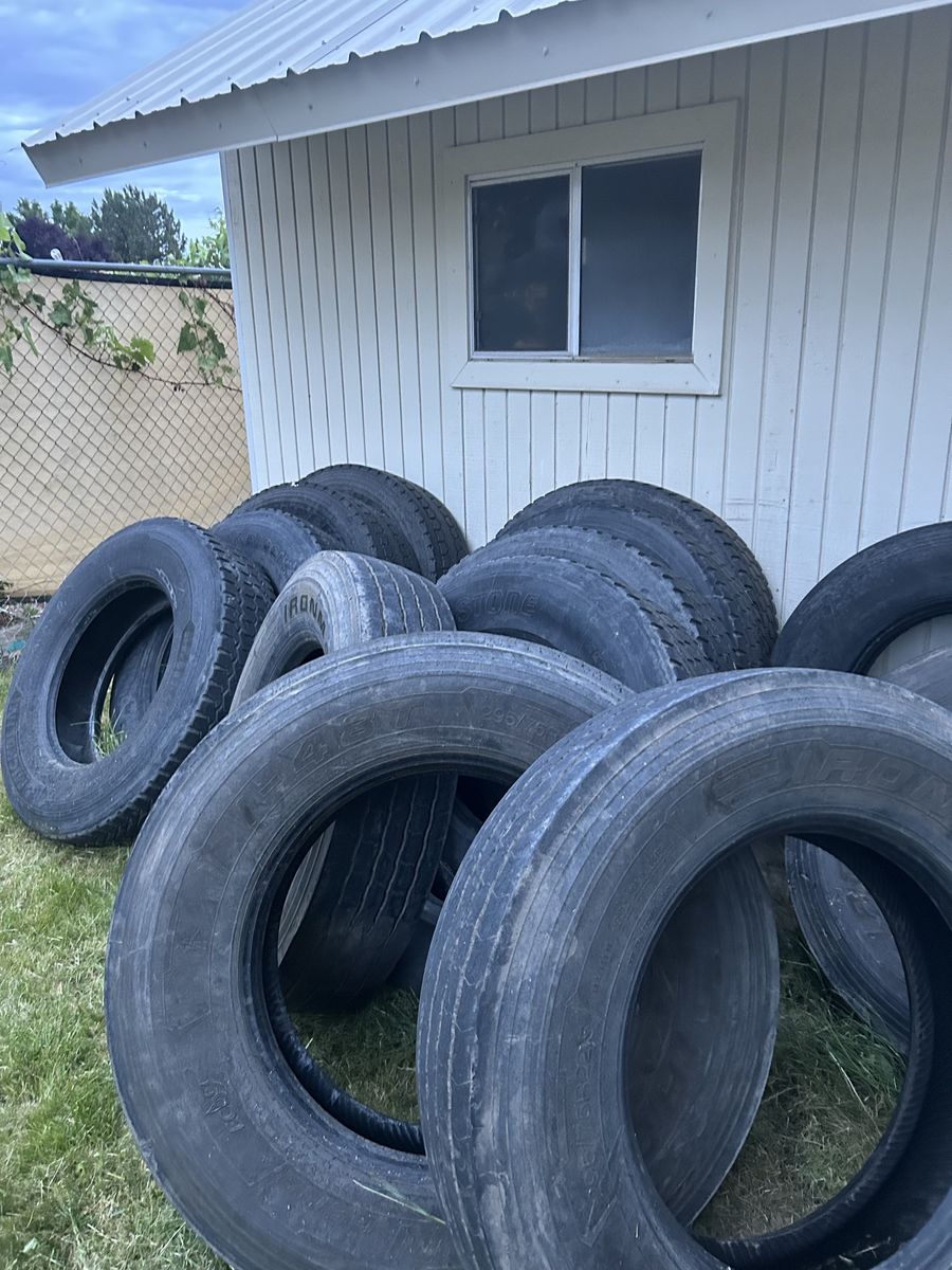 Semi truck tires