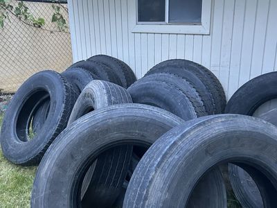 Semi truck tires
