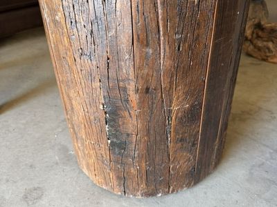 Wood Side Table/Stool