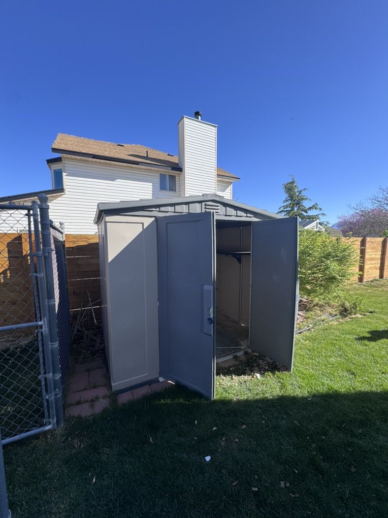 5.5x8 shed FREE