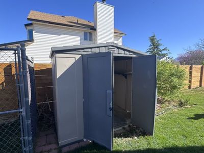 5.5x8 shed FREE