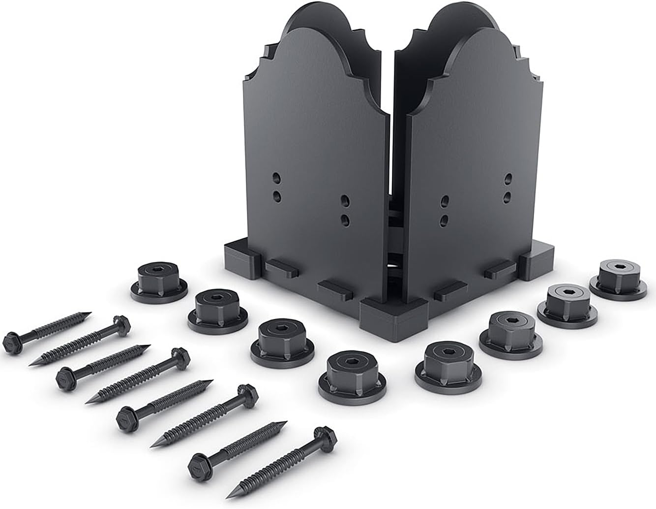 Ozco Laredo Sunset 6x6 Post Base Kit 56608