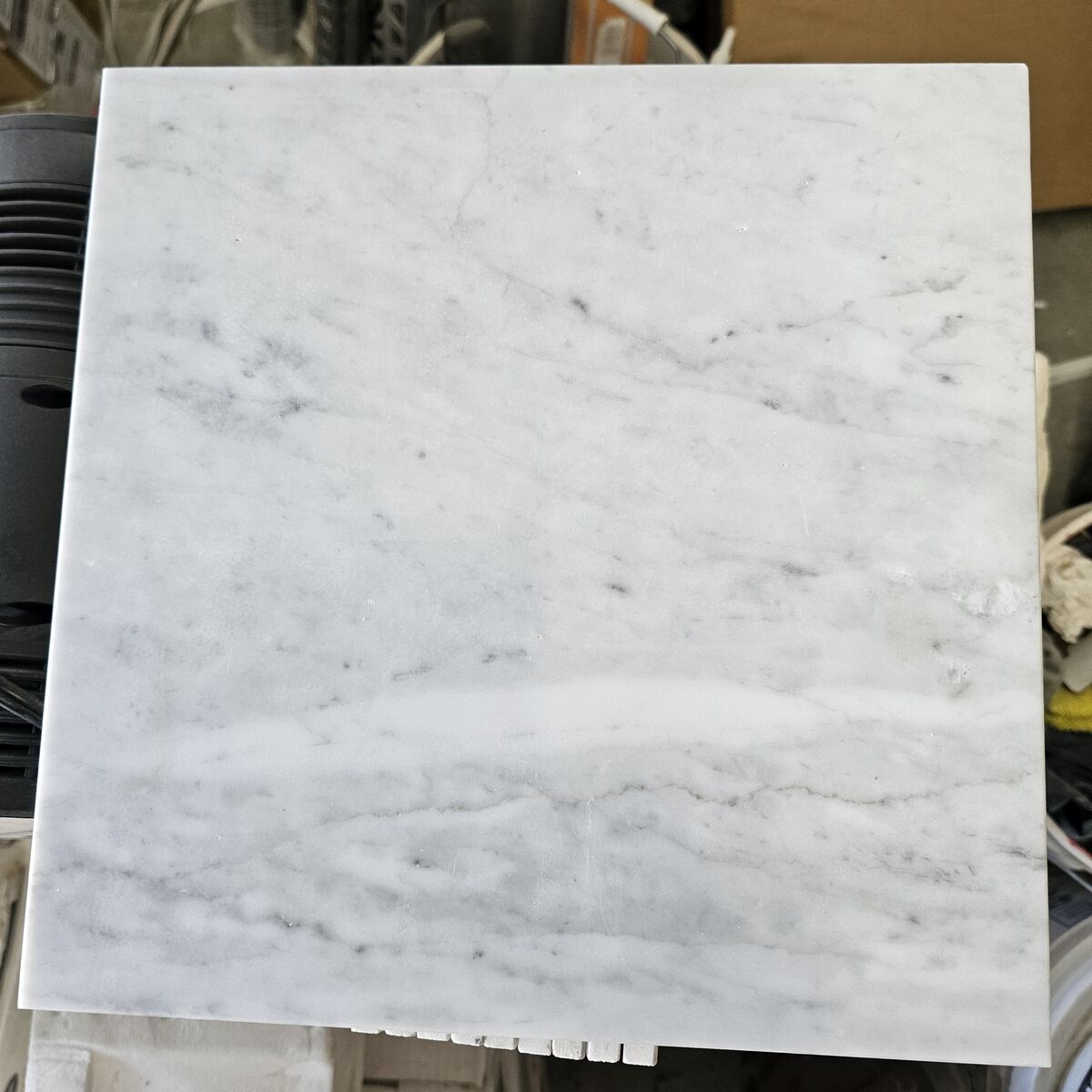 12x12 White Marble stone