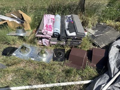 Extra roofing supplies. Make an offer