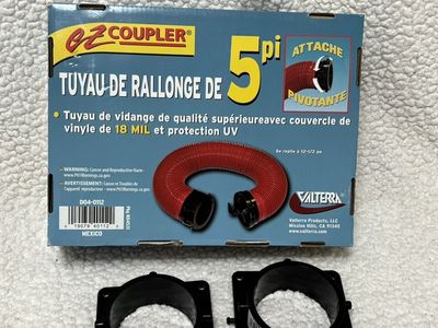 Valterra 5 ft. EZ Coupler Extension Sewer Hose