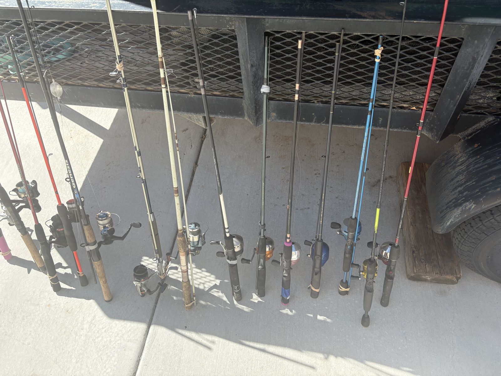 Fishing poles for sale ( $10 - $20 each )