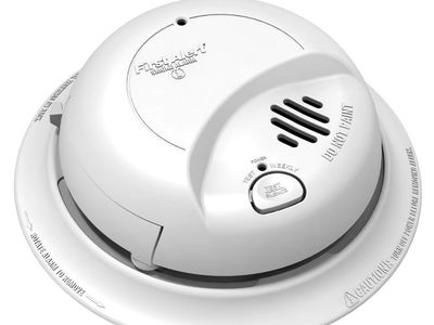 First Alert - BRK 9120B Hardwired Smoke Alarm with Battery Backup - SMI100-AC lo
