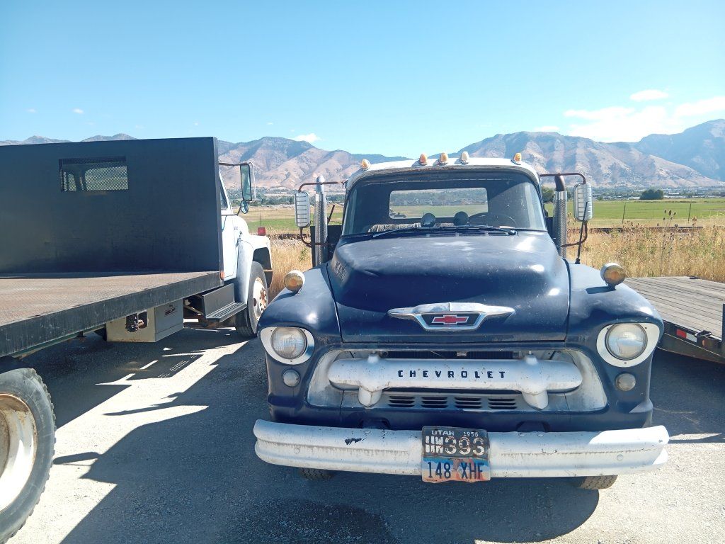 55 Chevrolet Flatbed