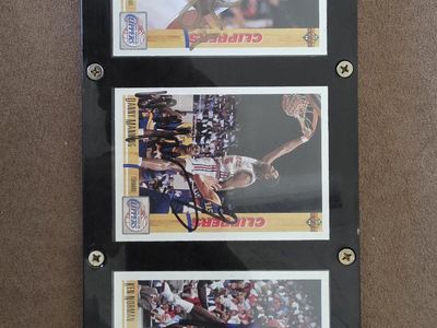 Vintage LA Clippers NBA Basketball Cards - Ron Harper, Danny Manning, Ken Norman - Collector Set. SIGHNED!