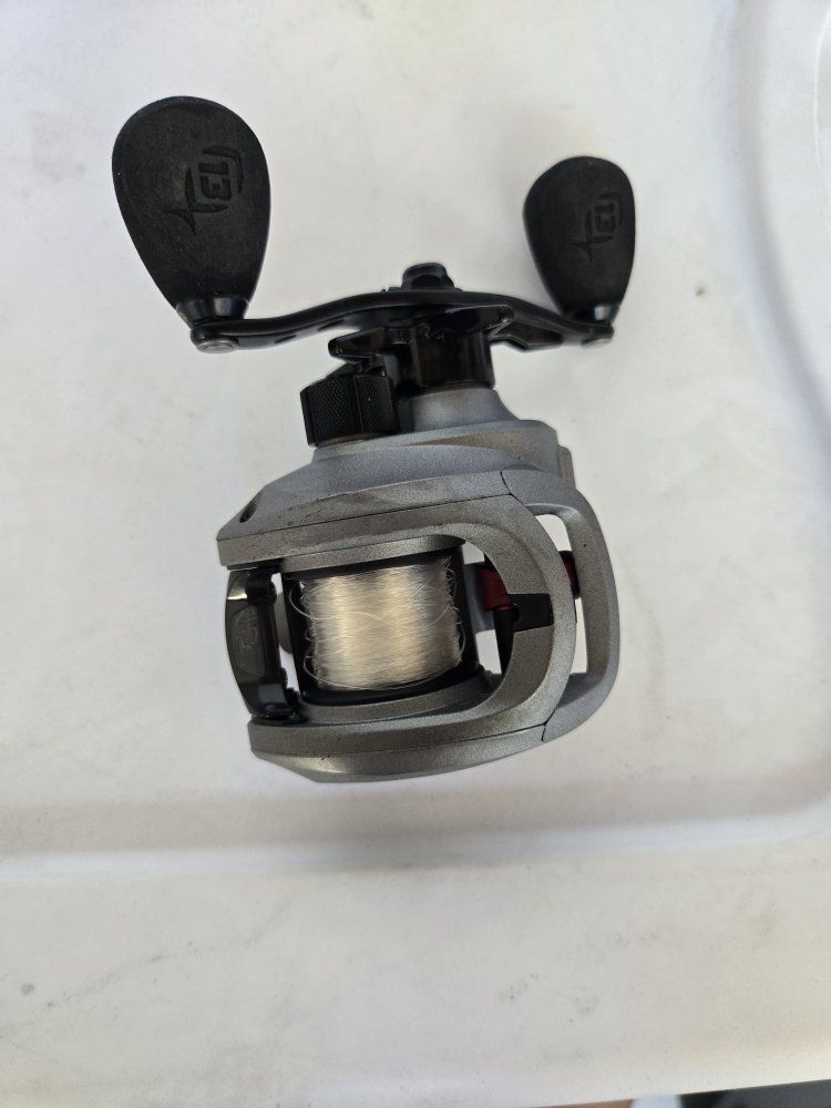 13 Fishing Inception Baitcasting Reel - Grey/Black