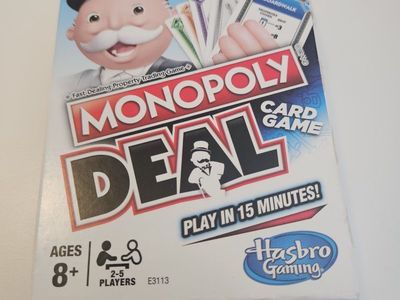 Monopoly Deal Card Game by Hasbro Gaming - Fast-Dealing Property Trading Game