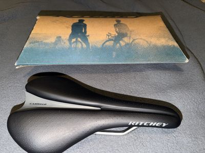 Ritchey Comp Saddle Streem 278 x 132mm Black Cycling Seat New in Box