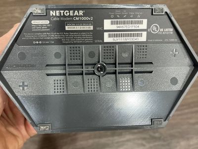 NETGEAR CM1000v2 DOCSIS 3.1 Gigabit cable modem