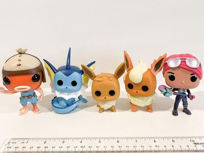Funko Pop Pokemon and Fortnite Lot
