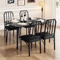 Dining Table Set for 4 with Chairs NEW IN BOX